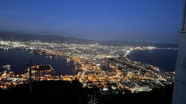 函館市街の夜景